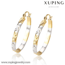 C211252--27792 Xuping Fashion Multicolor Jewelry Earrings Elegant popular Hoop earrings